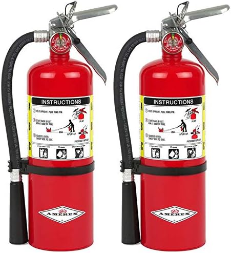 Amerex B500 ABC Dry Chemical Fire Extinguisher 2A-10 BC Rated, 5 lb.