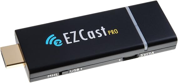 EZCast Pro Wireless Presentation System, HDMI Display Receiver, 4-to-1 Split Screen, MIMO 2T2R WiFi, Supports AirPlay & DLNA for Meeting Rooms, Classrooms & Projectors
