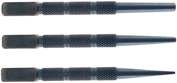 STANLEY 0.8, 1.6, 2.4Mm Nail Punch Set (3 Piece)