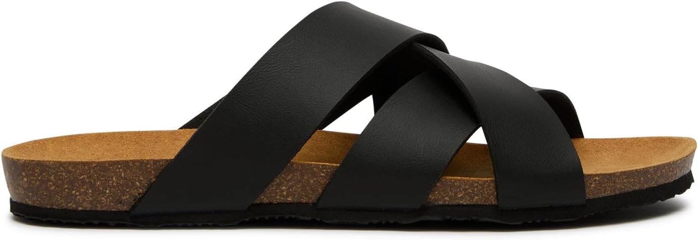 Scholl Didier Sandali Uomo Intrecciato Nero 39 EU