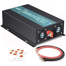 WZRELB 3000W 12V Pure Sine Wave Solar Power Inverter DC AC Converter (RBP300012W),Black