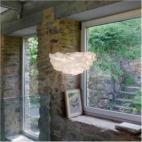 Chandelier, Living Room Dining Room Cloud Pendant lamp Modern Art Bedroom Study Pendant Light(40cm)