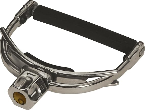 Shubb F1 Capo, Silver, Alloy Steel for U-shaped Acoustic Guitar