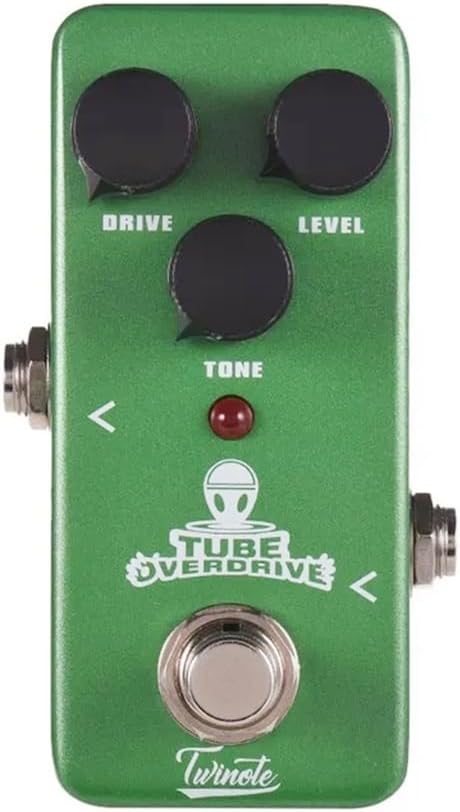 TWINOTE Mini Tube Overdrive Electric Guitar Effect Pedal Nature Warm Tube Overdrive Sound Guitar Parts Accessories