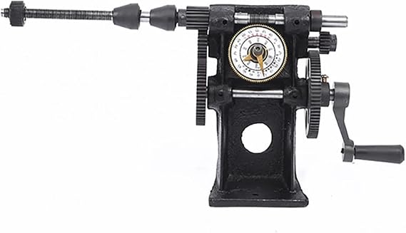 Hand Coil Winding Manually Winding Machine, Manual Coil Winder Machine, Counter Range 0-9999 For Home Projects Motor Coils Sewing Winding Tool(B)