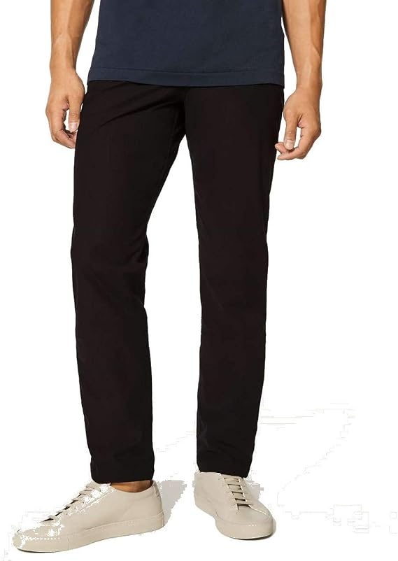 Lululemon Athletica Men's ABC Pant Classic 34In (Black, 36, Numeric_36)