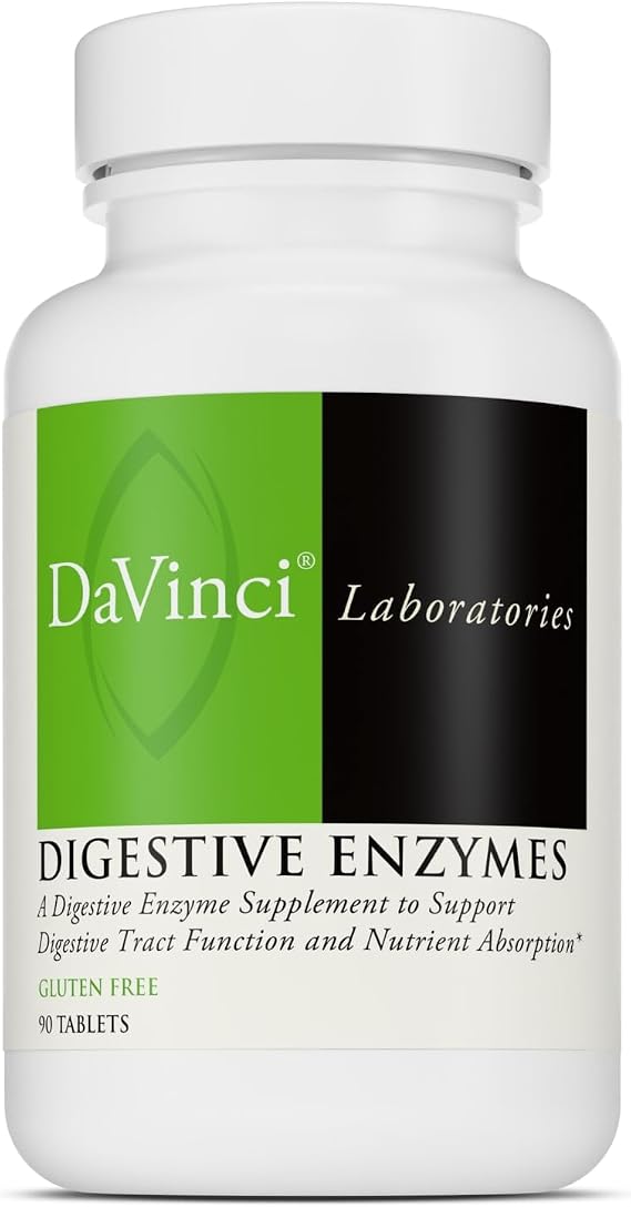 DAVINCI Labs Digestive Enzymes, 90 Tablets