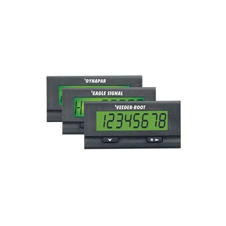 A103-000 - Counter, Veeder Root, A103 Series, 8 Digits, Totalizer