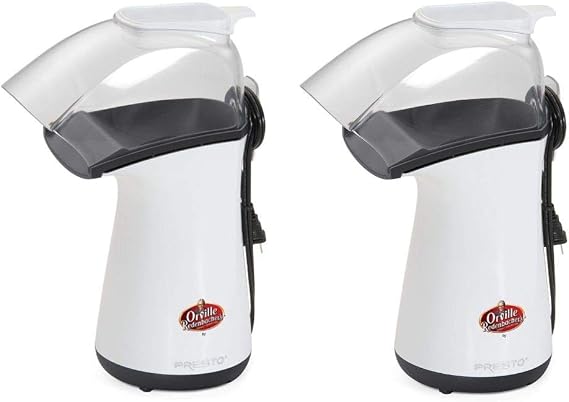 Presto 04821 Orville Redenbacher's Hot Air Popper (White 2-Pack)