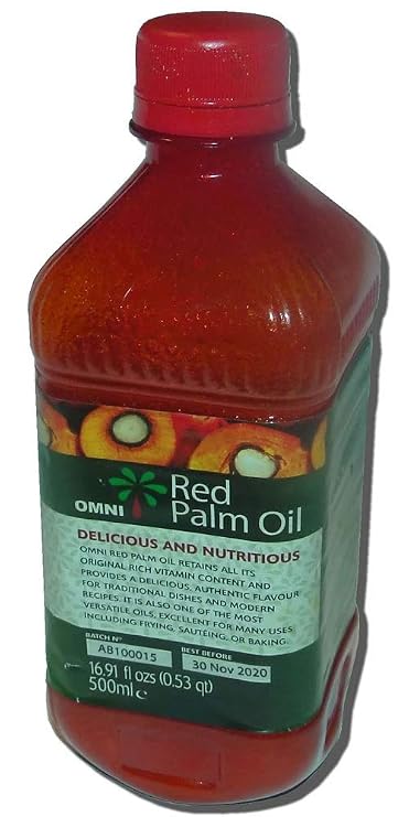 Omni Red Palm Oil 16.9 Fl ozs