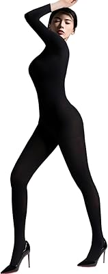RUIBAVYA Body Stockings For Women Sexy Matte Lingerie Bodysuit Full Body Stocking Nylon Body Stockings Lingerie