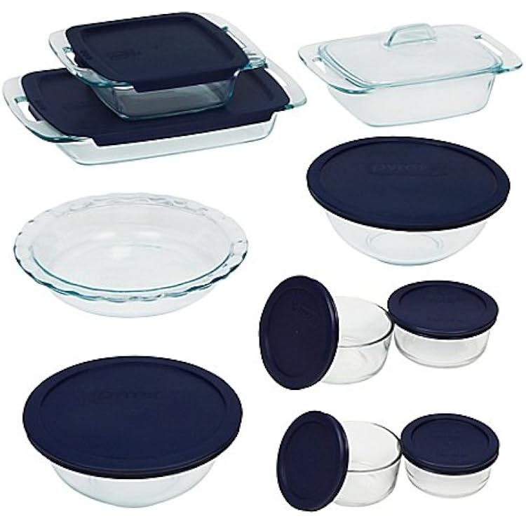 Pyrex 19-Piece Glass Bake and Store Set