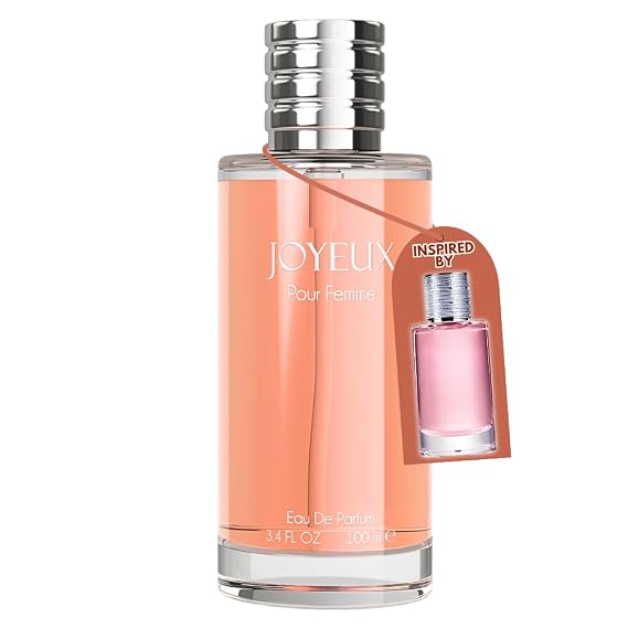 Perfume for Women INSPIRED by A WORLD RENOWED WOMEN'S PERFUME Bergamot, Jasmine, Musk, Patchouli Fresh, Feminine, Soft, Long-Lasting Eau De Parfum 100ml (3.4 fl oz)