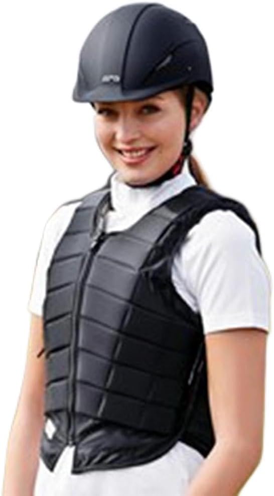 Horse Riding Safety Vest Adjustable Eventing Equestrian Riding Training Protective Gear for Adults Body Protector
