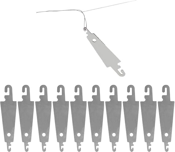 10PCS Stainless Steel Hook Needle Threaders for Hand and Machine Sewing