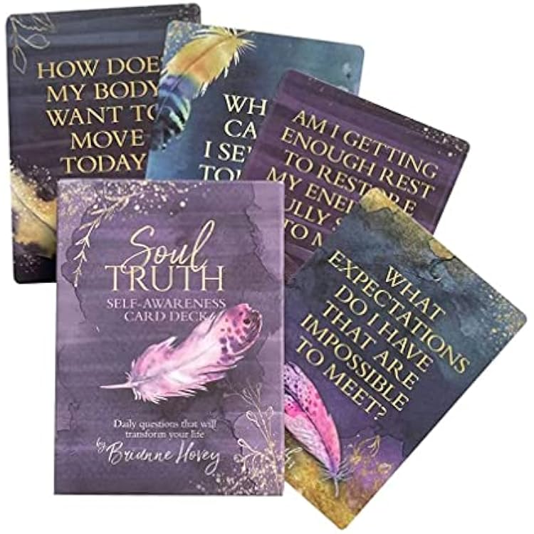 Soul Truth Self-Awareness Tarot Cards Oracle Card Divination Fate Entertainment Table Board Deck Games Holiday Family Party Gift Playing Cards