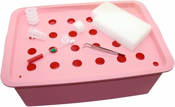 Hydroponic Herb Garden Kit,24 Gaten Plant Site Hydrocultuur Tuin Potten Plantenbakken Systeem Indoor Tuin Kast Box Grow Kit