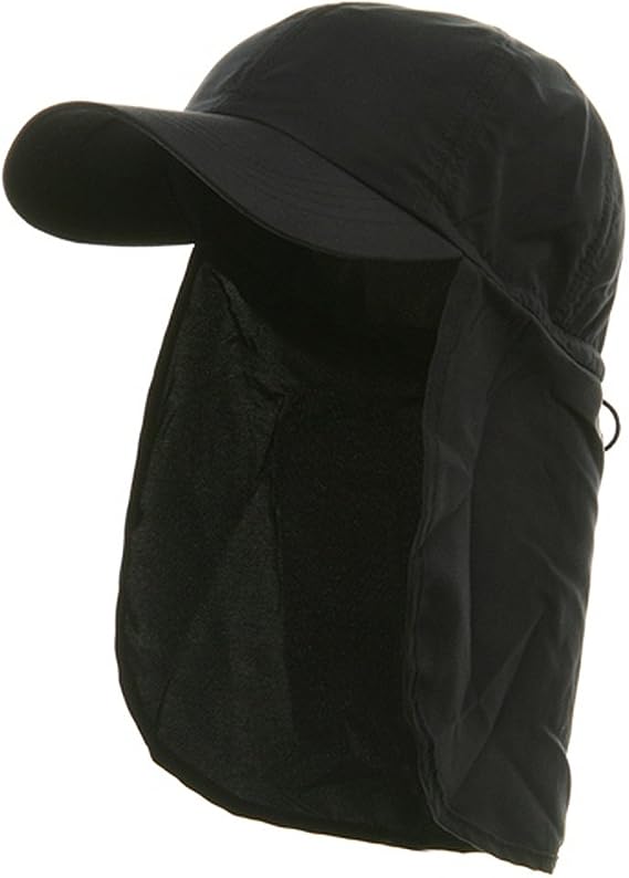 MG Flap Hat (02)-Navy OSFM