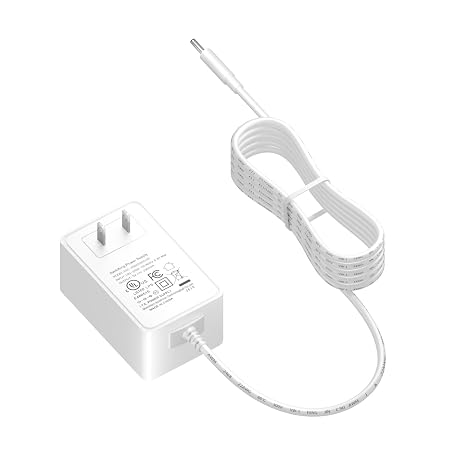 PUIMIT 5V Power Cord Replacement for Hatch Baby Rest, Rest+ and Rest Mini Sound Machine, Barrel Style White AC Adapter Charger