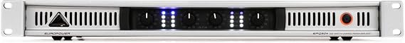Behringer EUROPOWER EPQ304 Professional 300 Watt Lightweight 4 Channel Power Amplifier with ATR Technology (Accelerated Transient Response)