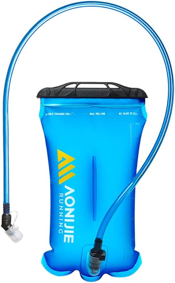 AONIJIE Leakproof Hydration Bladder Water Reservoir, 1L /1.5L/ 2L / 3L Hydration Reservoir, Big Opening, BPA Free for Outdoor Hiking Cycling Running Climbing Trave