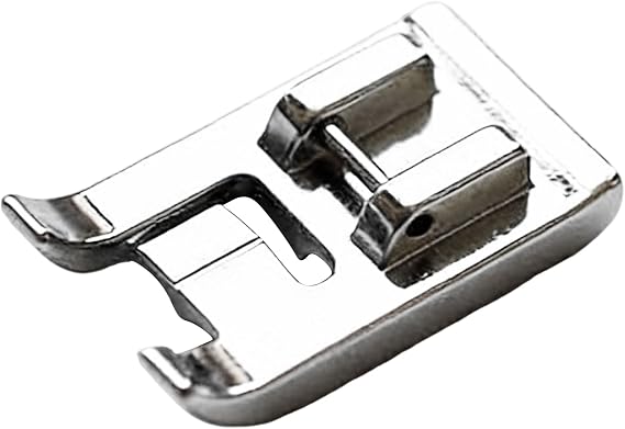 New Universal Metal Heavy Duty Double Welting Piping Sewing Machine Cording Presser Foot Compatible for All Low Shank Snap-On Domestic Sewing Machine Singer Brother Janome Toyota Austin and more