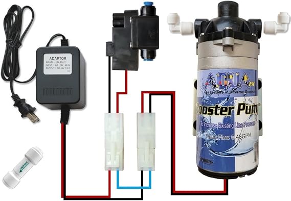 AquaFX RO Booster Pump with Transformer & High Pressure Switch