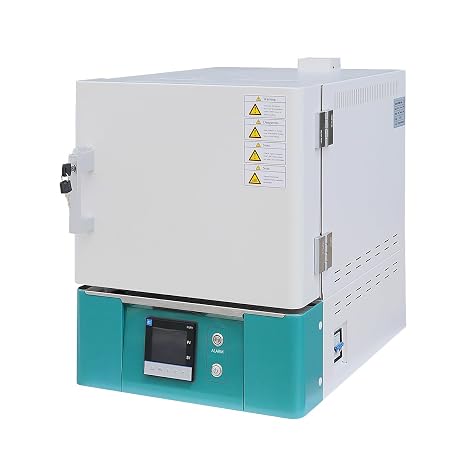 Muffle Furnace 2L/1200C, Vacuum Furnace, Material Sintering Furnace, Laboratory Heat Treatment Equipment Be Used to Process Materials at High Temperatures in an Oxygen-Free Or Inert Atmosphere 110V
