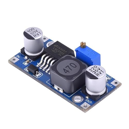 SANEC LM2596 Adjustable Voltage Regulator Board with Indicator