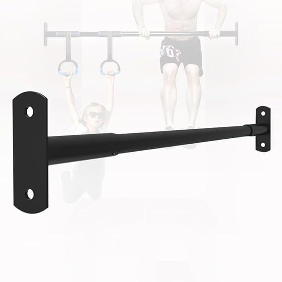 Heavy Duty Adjustable Width Pull Up Bar for Doorway, Steel Strength Training Pull-up Bars, Max 660lbs, Doorway Pull Up Bar Include 4pcs Steel 6 Angle Expansion Screw