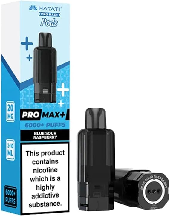 Hayati 6000 Pro Max Plus 6K Refill Pod (pack of 1) (Blue Sour Raspberry)