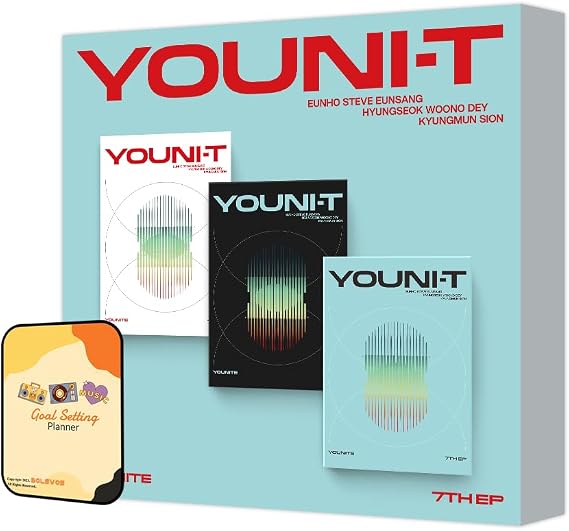 YOUNITE Album - YOUNI-T Retrotopia + Utopia + Unit Full Set POCAALBUM Ver+Pre Order Benefits+BolsVos Exclusive K-POP Giveaways Package