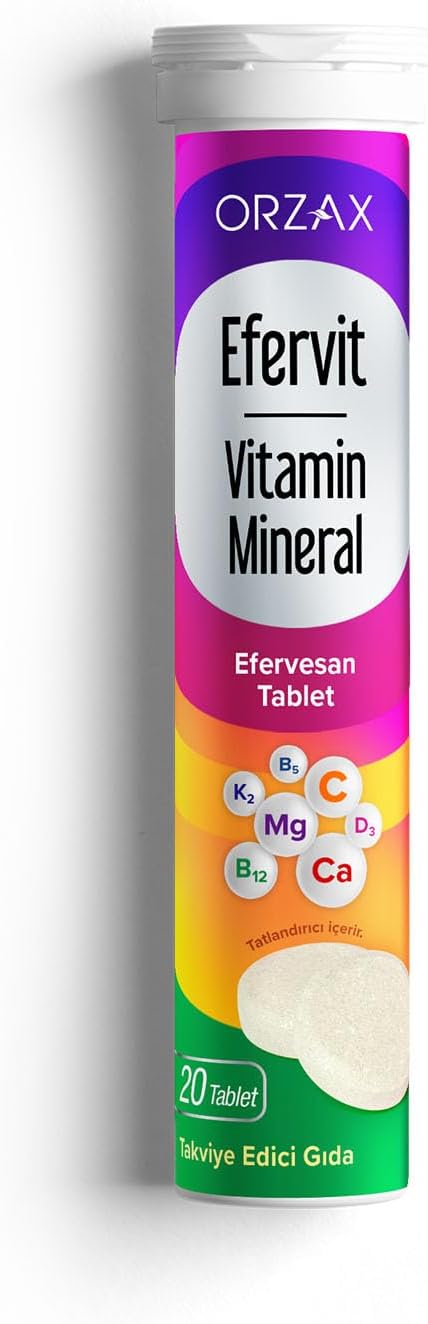 Orzax Efervit Multivitamin 20 Eff Tablet
