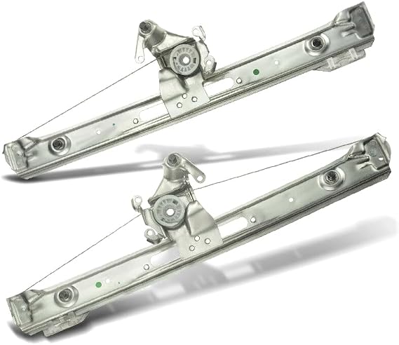 2pcs Car Window Regulator Rear Left Right Side Electric W/O Motor 740-480 740-481 101-2891