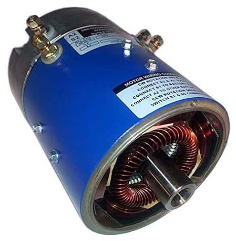 High Performance Golf Cart Motors Club Car DS Motor (Series) 170-002-0002 19 MPH 10% More Torque 36/48 Volt American Made Golf Cart Motor Replaces OEM# 1012191, 5BC48JB764
