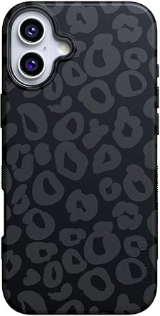 Casely iPhone 16 Case | Into the Wild | Black Leopard | Bold Protective Design | Compatible with MagSafe