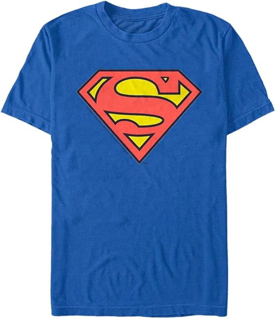 DC Comics Men's Superman Classic Logo T-Shirt
