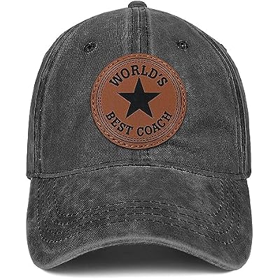 Worlds Best Coach Gifts Coach Hats Baseball Cap