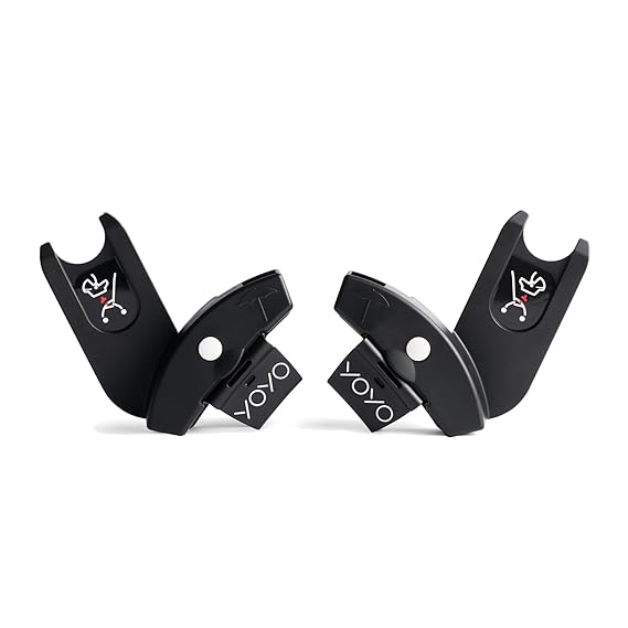 Stokke YOYO Car Seat Adapters, L Version, Car Seat to YOYO3 Stroller Frame | Easy Clip YOYO Car Seat onto YOYO3 Stroller, Car Seat Adapters, Quick Install