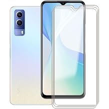 for Vivo Y53s Screen Protector Tempered Galss, KJYF [3 Pack] High Clear [9H Hardness] [Bubble Free] Screen Tempered Glass Protective Film for Vivo Y53s 6.58 Inch.