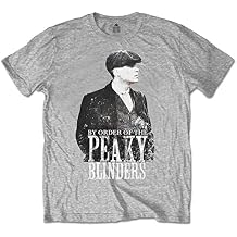Peaky Blinders 'Grey Character' (Grey) T-Shirt (Large)