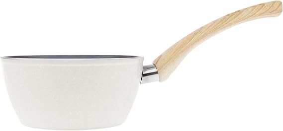 Karaca Swiss Crystal Induction Saucepan, 18cm, Creamy