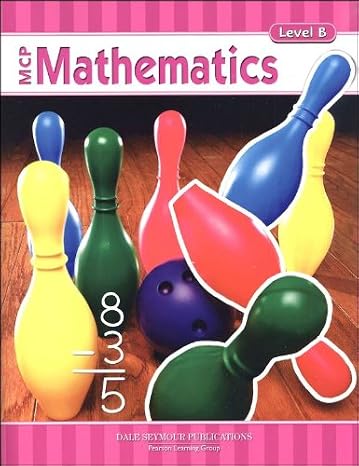 MCP Mathematics, Level B, Student Edition
