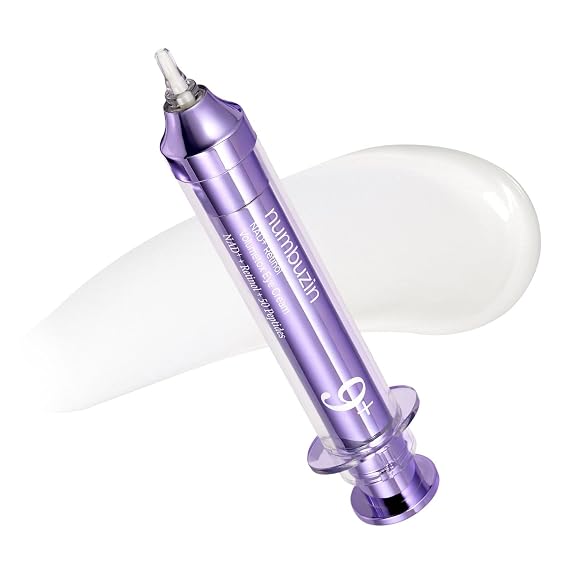 numbuzin No.9 NAD+ Retinol Eye Cream for wrinkles & fine lines 0.33 fl oz | with 50 Peptides, 4% Niacinamide & Ceramide, For Dark Circles, Crow's feet, Korean Eye Cream