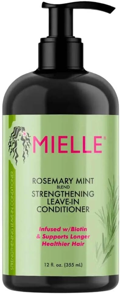 Mielle / Rosemary Mint Strengthening / Leave-In Conditioner / Scalp Oil / ( Pack of 1 ), 2 Piece Assortment, 414.0 millilitre