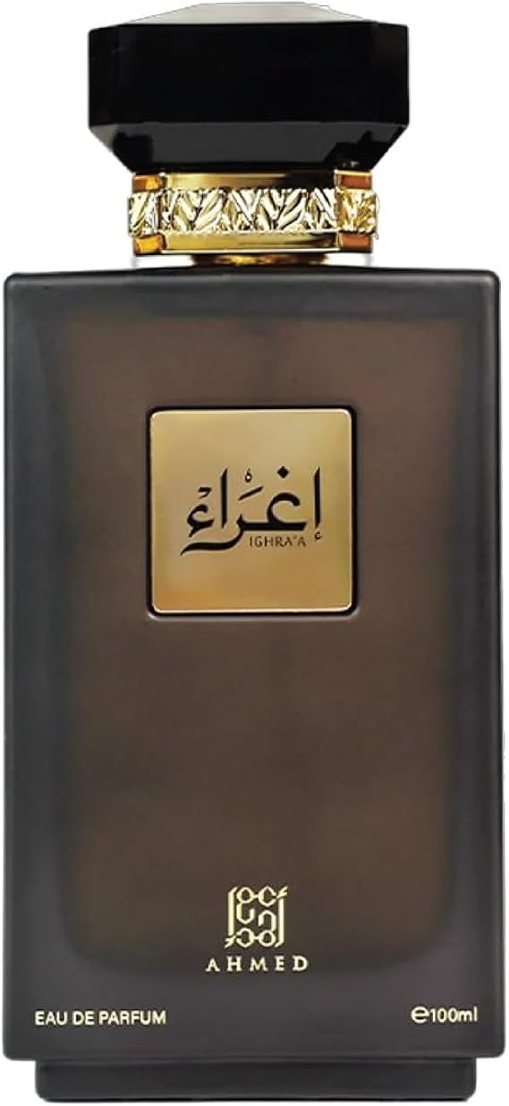Ahmed Al Maghribi Ighraa Eau de Parfum 100ml – Warm Spicy & Sweet Woody Arabian Fragrance with Tobacco, Coffee, Vanilla, Amber & Sandalwood – Long Lasting EDP