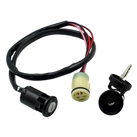 Ignition Switch Key Compatible for Honda Foreman 450 500 Rancher 500 TRX500,Rincon 650 2003-05,Rancher 350 400 420 TRX350 TRX400 TRX420