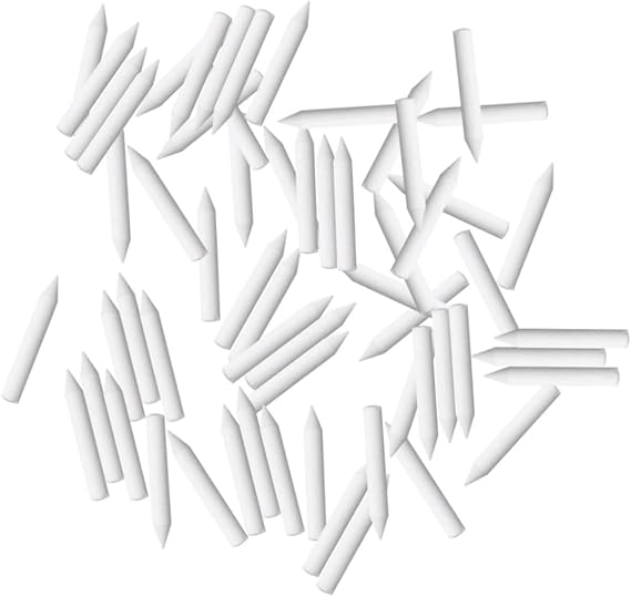 MUELODSIC 240pcs Refractory Support Nails for Pottery High-Temperature Ceramic Firing Tools Sturdy Clay Nails for Efficient Firing and Reduced Waste