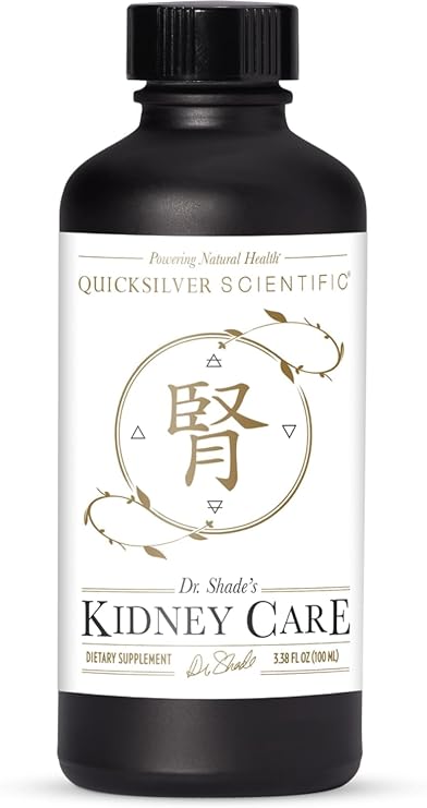 Quicksilver Scientific Kidney Care, Zhu Ling, Goldenrod, 3.38oz / 100ml | Kidney Cleanse and Lymphatic Drainage Support, Astragaloside IV Extract, Zhu Ling, Goldenrod, Renal Support, Lymphatic Health