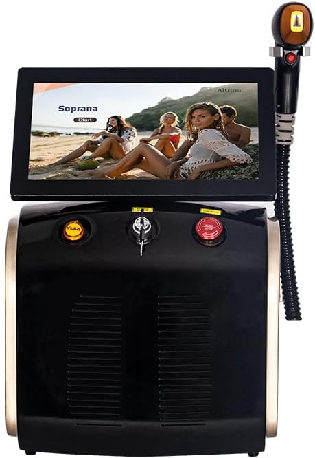 Diode 808nm Laser Permanent Hair Removal Facial Rejuvenation Machine Cooling